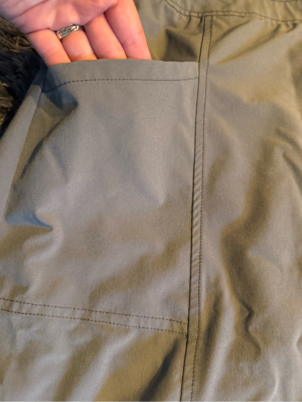 Sz 6 title nine cargo skirt (midi) - Picture 4 of 8